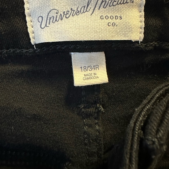 Black Denim high rise skinny size 18/34w - Picture 5 of 5